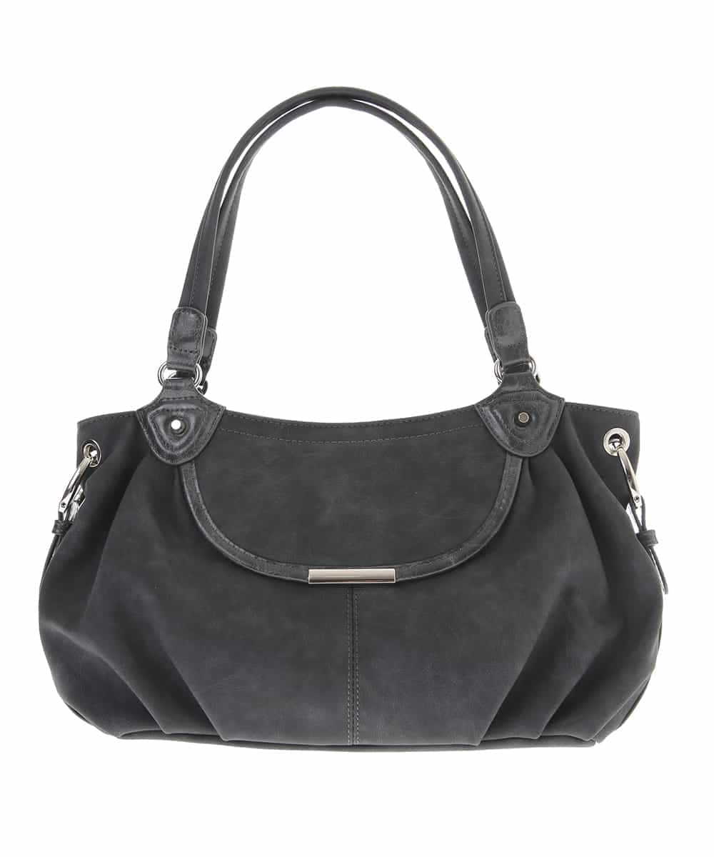 BPCLM98150 MK MICHEL KLEIN BAG(MK ミッシェルクラン バッグ) 【2WAY】フェイクレザーミニトート ダークグレー