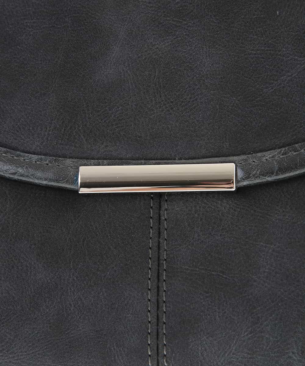 BPCLM98150 MK MICHEL KLEIN BAG(MK ミッシェルクラン バッグ) 【2WAY】フェイクレザーミニトート ダークグレー