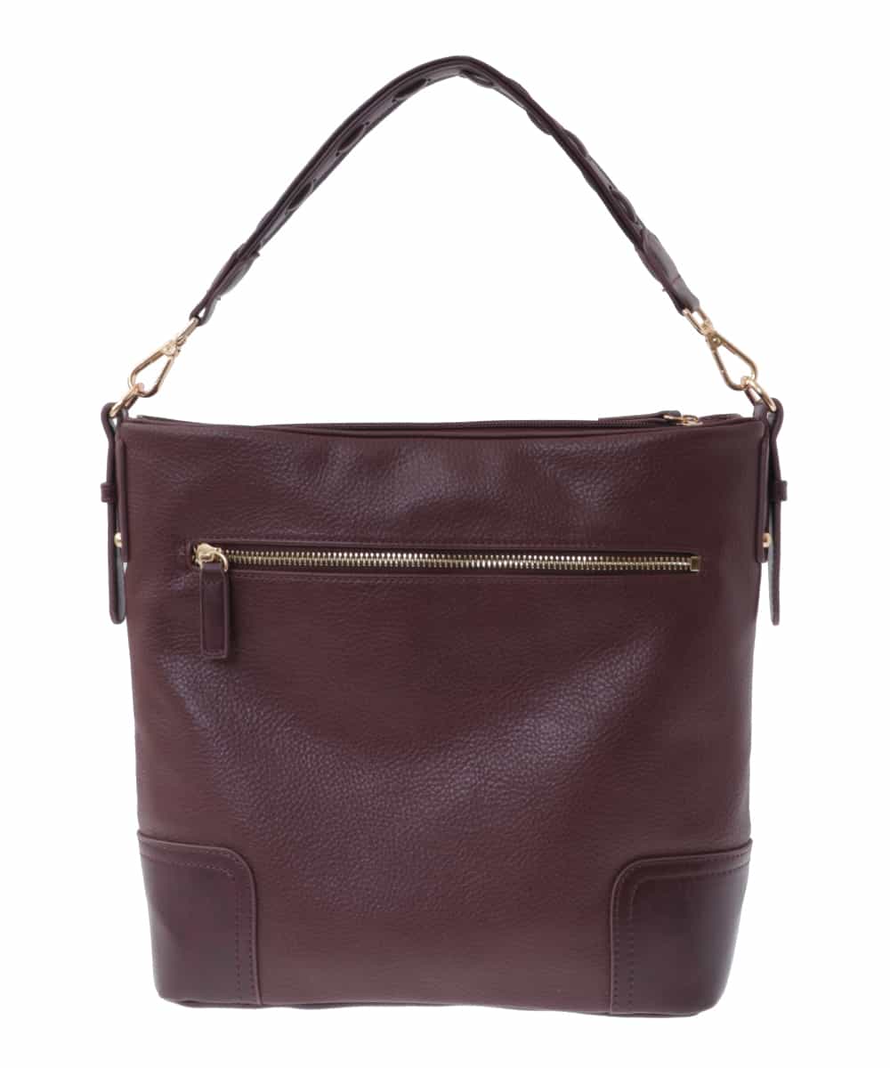 BPCLS95150 MK MICHEL KLEIN BAG(MK ミッシェルクラン バッグ) ［2WAY］デザインハンドルショルダーバッグ レッド
