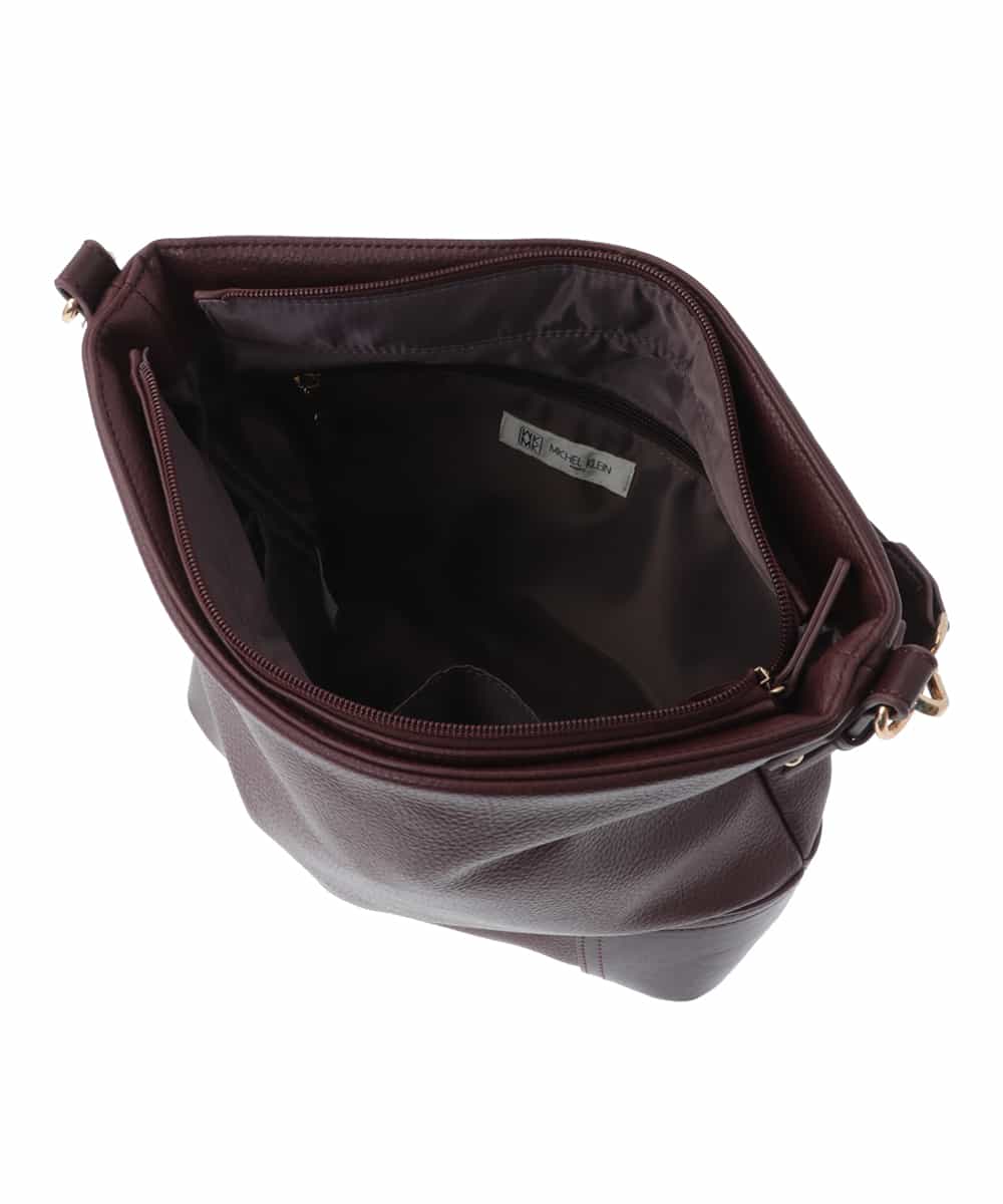 BPCLS95150 MK MICHEL KLEIN BAG(MK ミッシェルクラン バッグ) ［2WAY］デザインハンドルショルダーバッグ レッド
