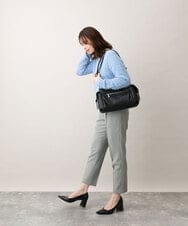 BPCLV94160 MK MICHEL KLEIN BAG(MK ミッシェルクラン バッグ) [2WAY]サイドポケットデザイン合成皮革バッグ パープル