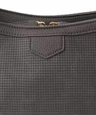 BPCLV95160 MK MICHEL KLEIN BAG(MK ミッシェルクラン バッグ) [2WAY]合成皮革メッシュデザイントートバッグ グリーン