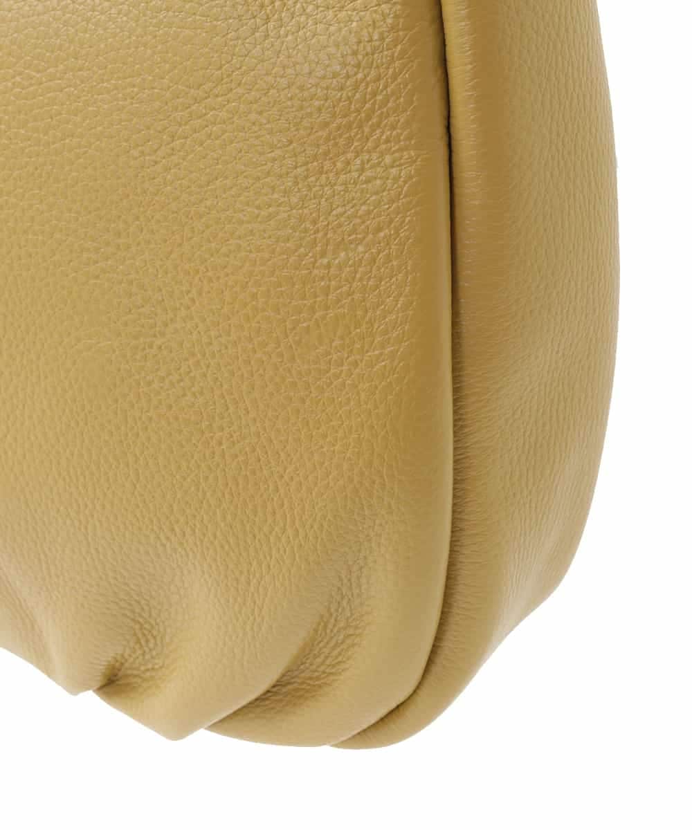 BPKAA01260 MK MICHEL KLEIN BAG(MK ミッシェルクラン バッグ) [2WAY]ギャザーポイントワンハンドルバッグ マスタード