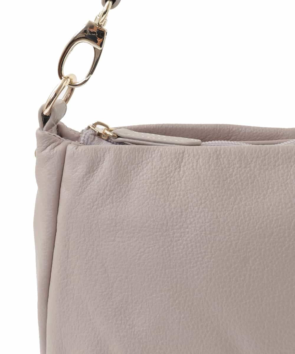BPKAA01260 MK MICHEL KLEIN BAG(MK ミッシェルクラン バッグ) [2WAY]ギャザーポイントワンハンドルバッグ マスタード
