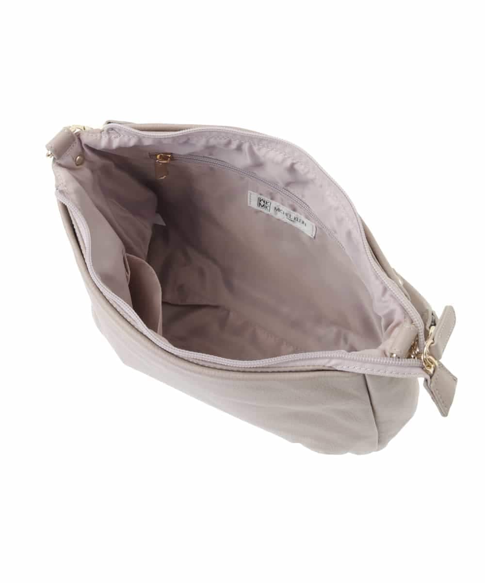 BPKAA01260 MK MICHEL KLEIN BAG(MK ミッシェルクラン バッグ) [2WAY]ギャザーポイントワンハンドルバッグ マスタード