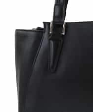 BPKAA02320 MK MICHEL KLEIN BAG(MK ミッシェルクラン バッグ) [2WAY]牛革エレガントスクエアトートバッグ ブラウン