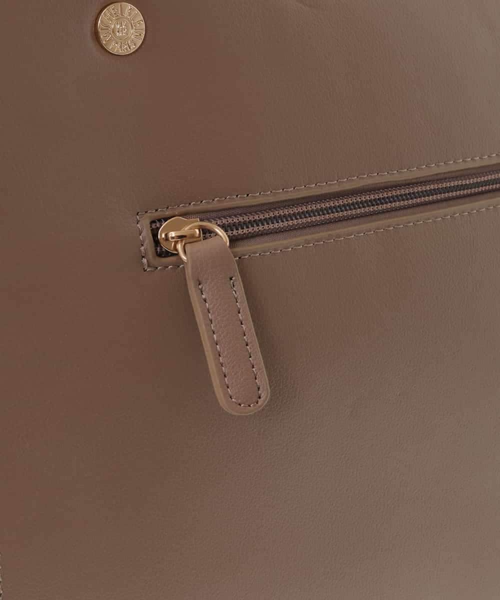 BPKAA04280 MK MICHEL KLEIN BAG(MK ミッシェルクラン バッグ) [2WAY]メタルリベットデザイントートバッグ ベージュ