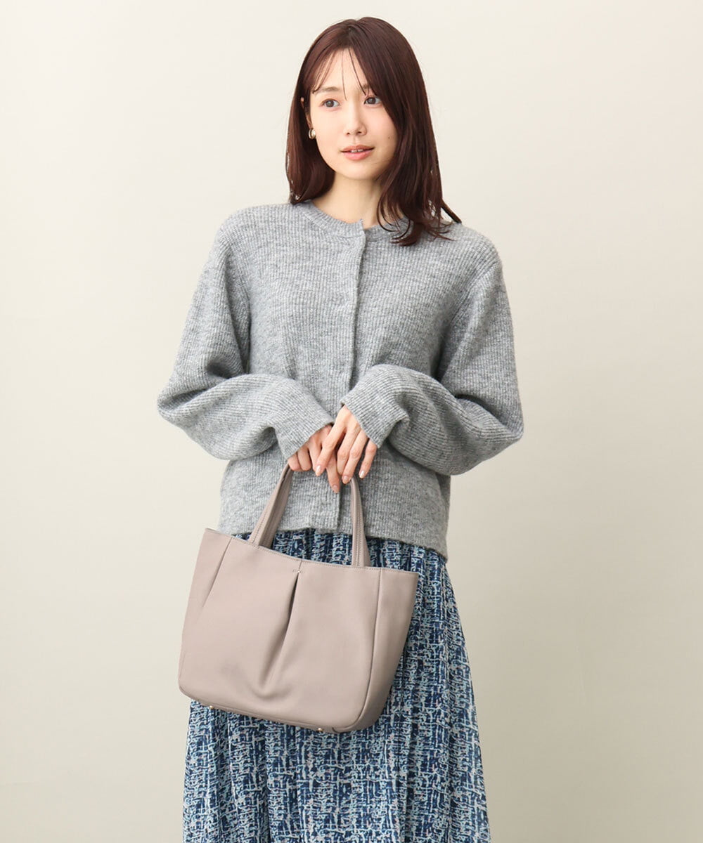レザータックデザインバッグ(トートバッグ) | MK MICHEL KLEIN BAG(MK 