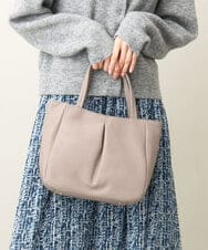 BPKAA11260 MK MICHEL KLEIN BAG(MK ミッシェルクラン バッグ) レザータックデザインバッグ グレー