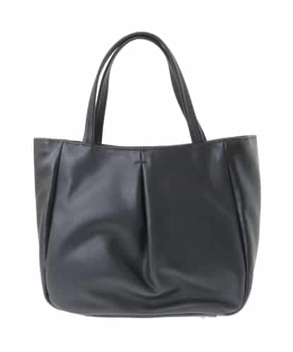 MK MICHEL KLEIN BAG(MK ミッシェルクラン バッグ) レザータックデザインバッグ ブラック/黒 フリーサイズ