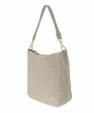 BPKAA20280 MK MICHEL KLEIN BAG(MK ミッシェルクラン バッグ) [2WAY]カウレザースクエアショルダーバッグ アイボリー