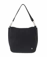 BPKAA20280 MK MICHEL KLEIN BAG(MK ミッシェルクラン バッグ) [2WAY]カウレザースクエアショルダーバッグ ブラック