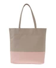 BPKAA21260 MK MICHEL KLEIN BAG(MK ミッシェルクラン バッグ) カウレザー切り替えデザイントートバッグ ネイビー
