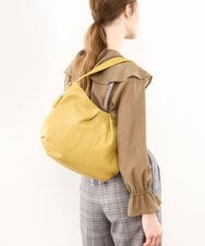 BPKAA21280 MK MICHEL KLEIN BAG(MK ミッシェルクラン バッグ) [2WAY]カウレザーワンハンドルバッグ マスタード
