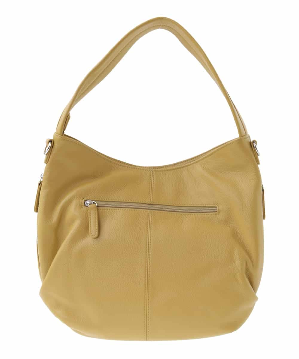 BPKAA21280 MK MICHEL KLEIN BAG(MK ミッシェルクラン バッグ) [2WAY]カウレザーワンハンドルバッグ マスタード