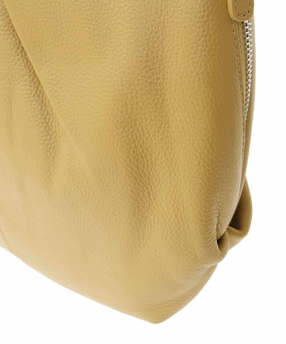 BPKAA21280 MK MICHEL KLEIN BAG(MK ミッシェルクラン バッグ) [2WAY]カウレザーワンハンドルバッグ マスタード