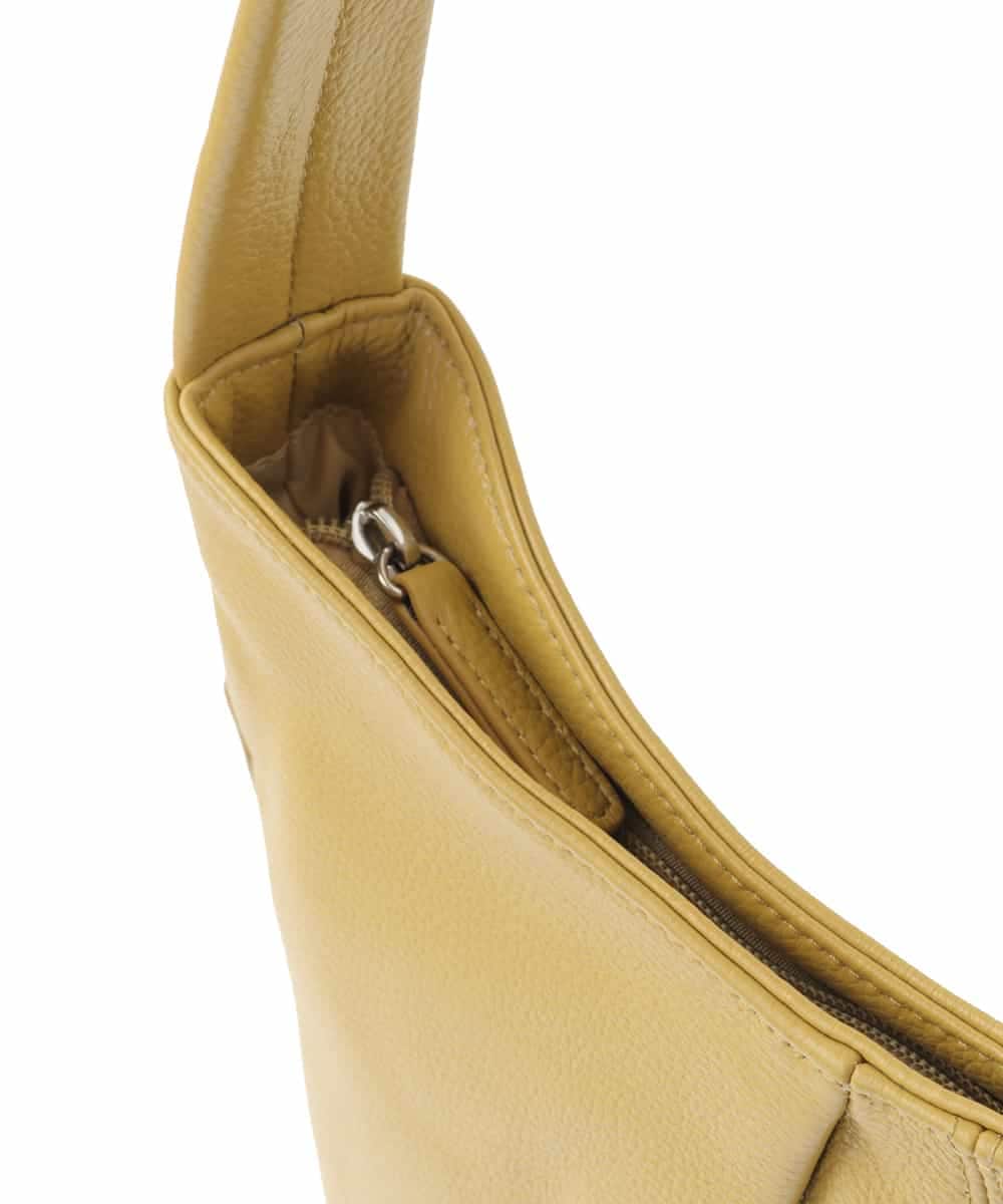 BPKAA21280 MK MICHEL KLEIN BAG(MK ミッシェルクラン バッグ) [2WAY]カウレザーワンハンドルバッグ マスタード