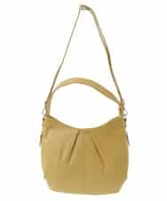 BPKAA21280 MK MICHEL KLEIN BAG(MK ミッシェルクラン バッグ) [2WAY]カウレザーワンハンドルバッグ マスタード