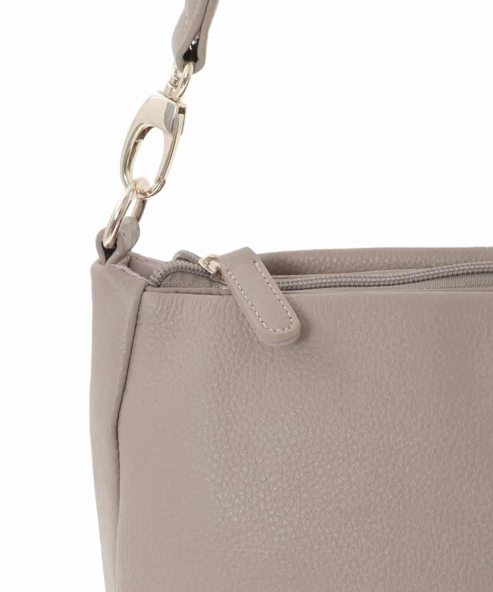 BPKAD01260 MK MICHEL KLEIN BAG(MK ミッシェルクラン バッグ) [2WAY]ギャザーポイントワンハンドルバッグ マスタード
