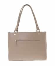 BPKAD04280 MK MICHEL KLEIN BAG(MK ミッシェルクラン バッグ) [2WAY/A4収納可]メタルリベットデザイントートバッグ ベージュ