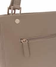 BPKAD04280 MK MICHEL KLEIN BAG(MK ミッシェルクラン バッグ) [2WAY/A4収納可]メタルリベットデザイントートバッグ ベージュ