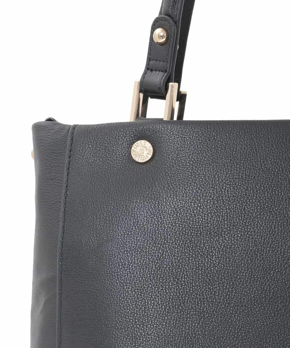 BPKAD04280 MK MICHEL KLEIN BAG(MK ミッシェルクラン バッグ) [2WAY/A4収納可]メタルリベットデザイントートバッグ ベージュ
