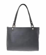 BPKAD04280 MK MICHEL KLEIN BAG(MK ミッシェルクラン バッグ) [2WAY/A4収納可]メタルリベットデザイントートバッグ ブラック
