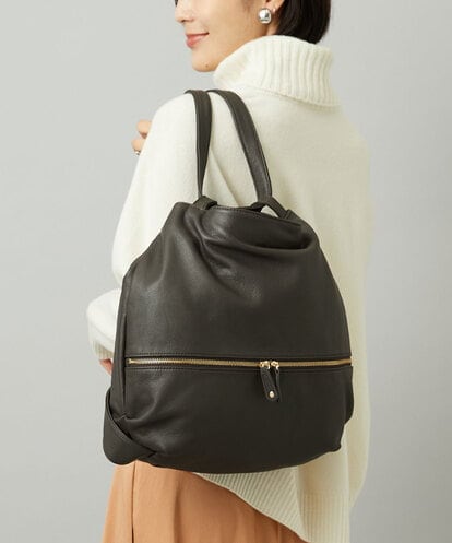 BPKAD05300 MK MICHEL KLEIN BAG [2WAY/A4収納可]カウレザー変形トートバッグ