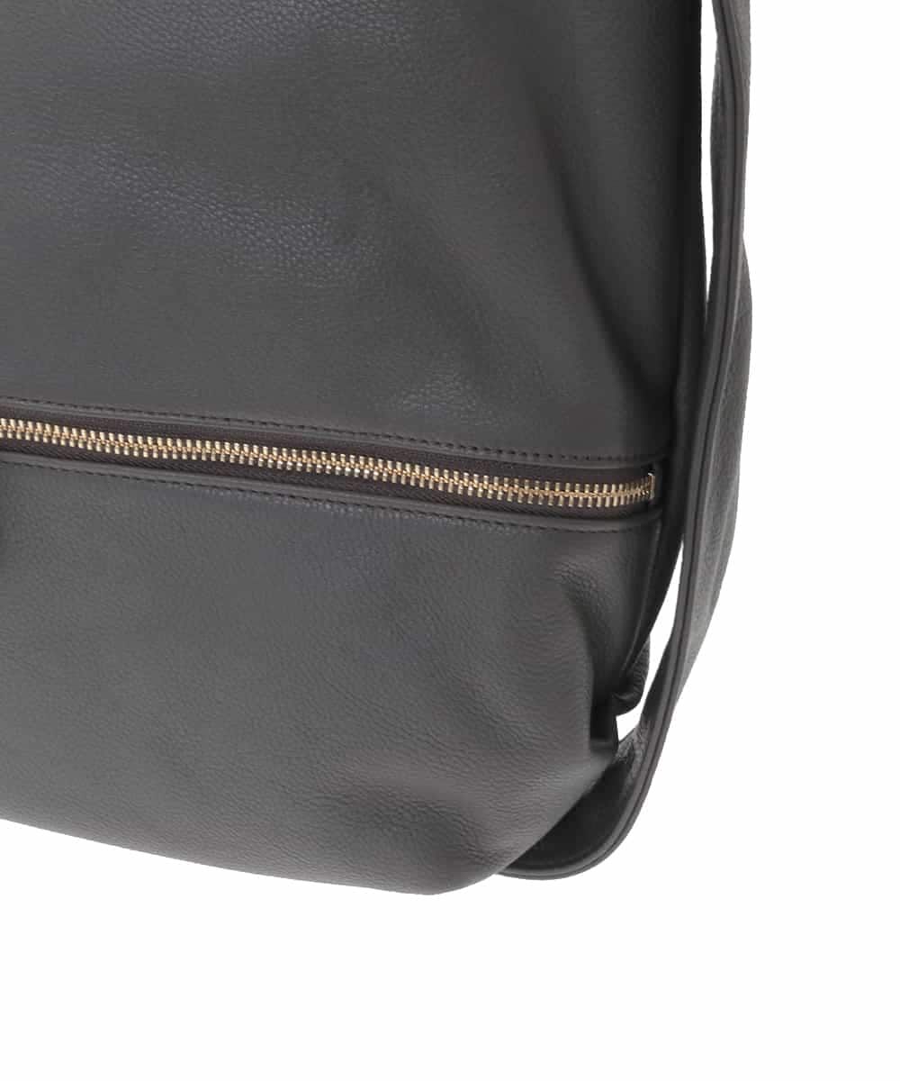 BPKAD05300 MK MICHEL KLEIN BAG(MK ミッシェルクラン バッグ) [2WAY/A4収納可]カウレザー変形トートバッグ ブラウン