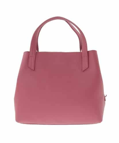 BPKAD06270 MK MICHEL KLEIN BAG 【2WAY】型押しレザースクエアトートバッグ