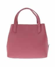 BPKAD06270 MK MICHEL KLEIN BAG(MK ミッシェルクラン バッグ) 【2WAY】型押しレザースクエアトートバッグ レッド