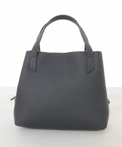 BPKAD06270 MK MICHEL KLEIN BAG 【2WAY】型押しレザースクエアトートバッグ