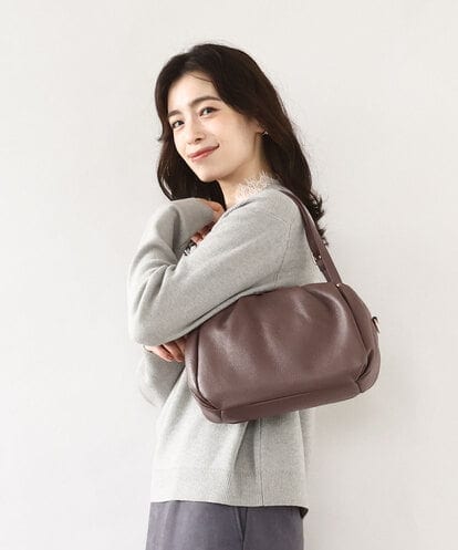 BPKAD09280 MK MICHEL KLEIN BAG [2WAY]カウレザーベルトハンドルトートバッグ