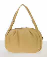 BPKAD09280 MK MICHEL KLEIN BAG(MK ミッシェルクラン バッグ) [2WAY]カウレザーベルトハンドルトートバッグ マスタード