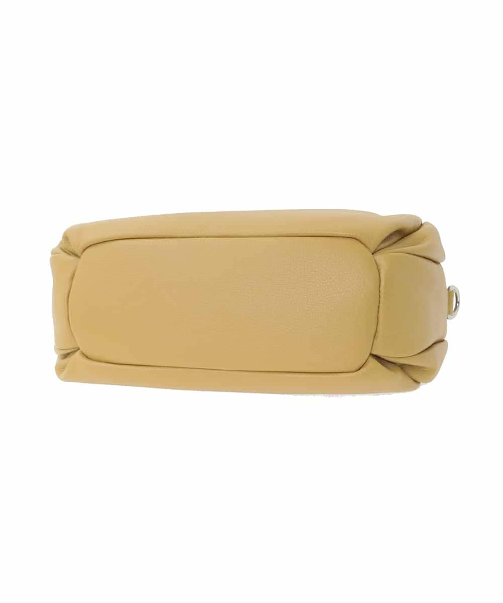BPKAD09280 MK MICHEL KLEIN BAG(MK ミッシェルクラン バッグ) [2WAY]カウレザーベルトハンドルトートバッグ マスタード