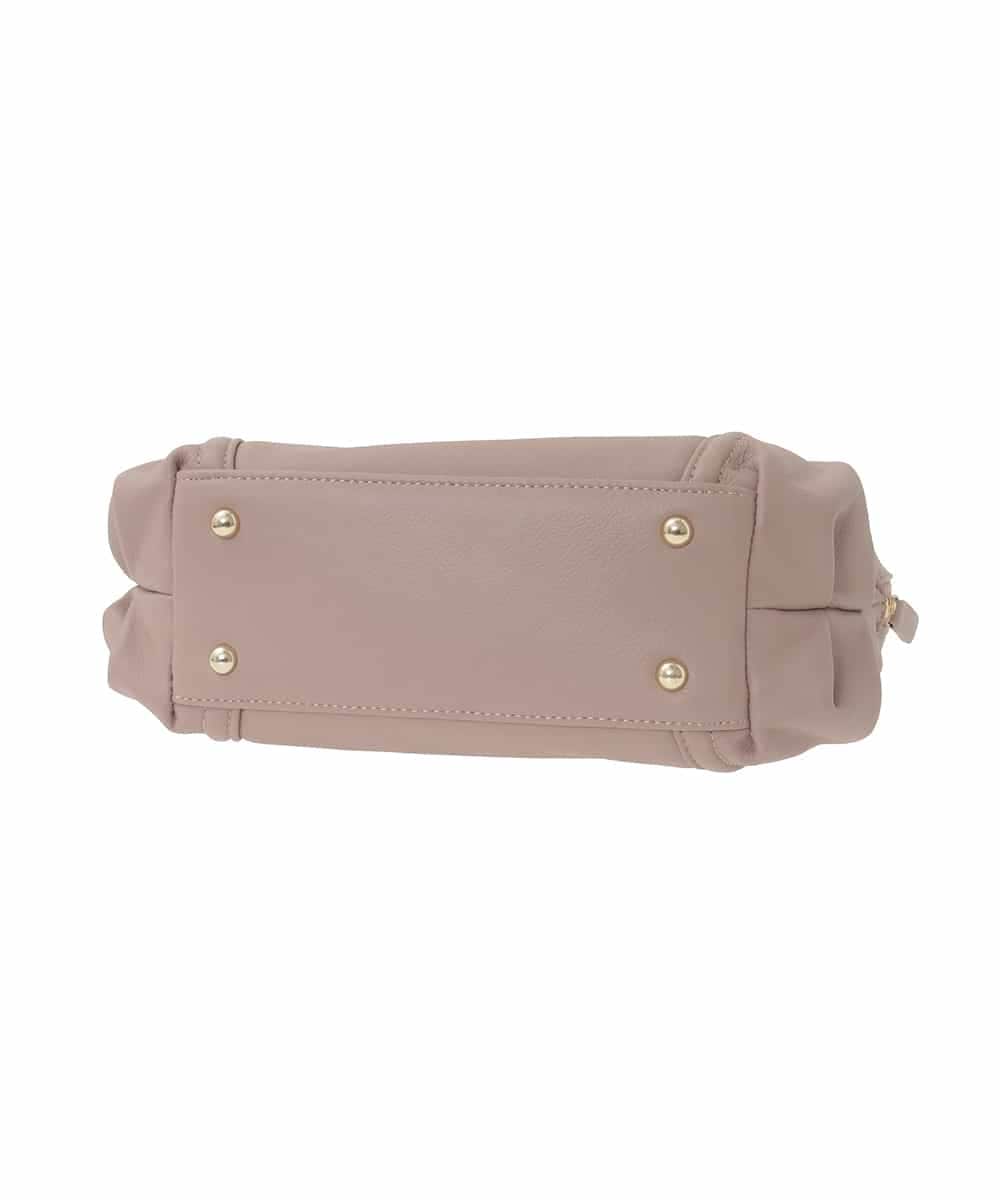 BPKAD12260 MK MICHEL KLEIN BAG(MK ミッシェルクラン バッグ) [2WAY]サイドジップコンパクトトートバッグ ベージュ