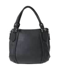 BPKAD12260 MK MICHEL KLEIN BAG(MK ミッシェルクラン バッグ) [2WAY]サイドジップコンパクトトートバッグ ブラック