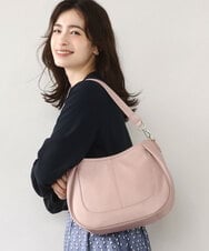 BPKAD27280 MK MICHEL KLEIN BAG(MK ミッシェルクラン バッグ) [2WAY]ワンハンドルラウンドレザーバッグ ピンク