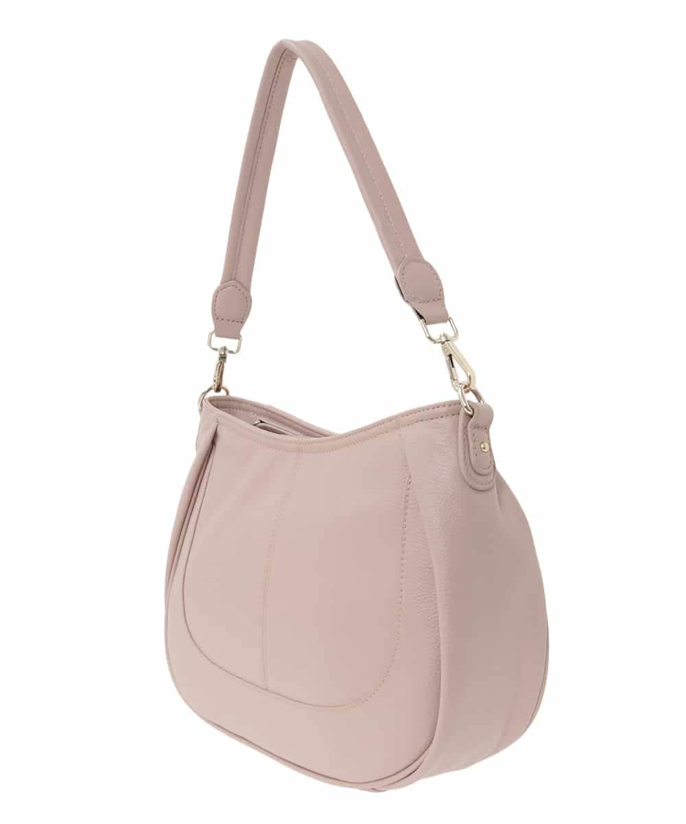 BPKAD27280 MK MICHEL KLEIN BAG(MK ミッシェルクラン バッグ) [2WAY]ワンハンドルラウンドバッグ ピンク