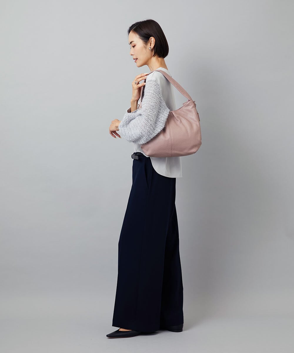 BPKAD28280 MK MICHEL KLEIN BAG(MK ミッシェルクラン バッグ) [2WAY]カウレザーワンハンドルバッグ ピンク