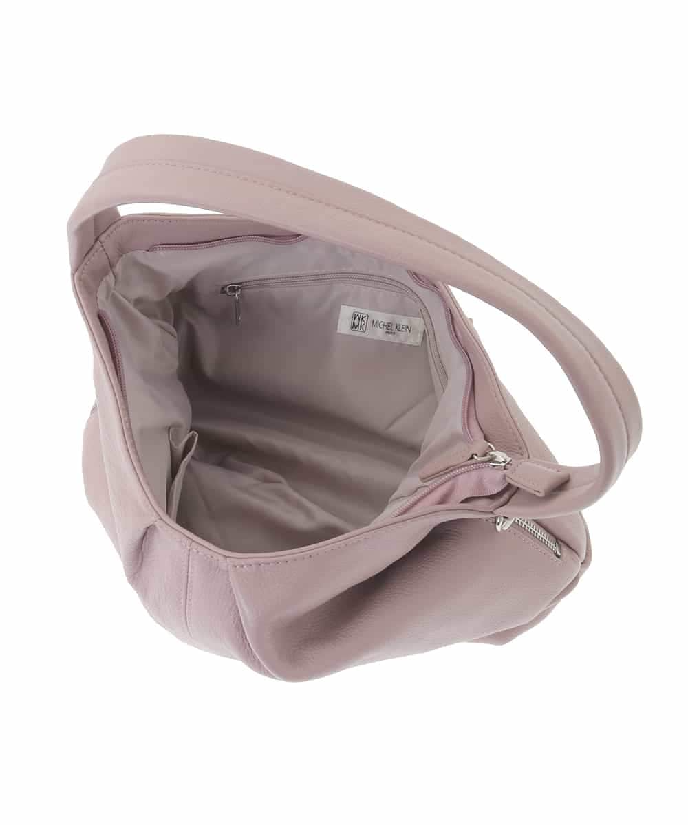 BPKAD28280 MK MICHEL KLEIN BAG(MK ミッシェルクラン バッグ) [2WAY]カウレザーワンハンドルバッグ ピンク