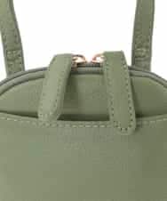 BPKAD30165 MK MICHEL KLEIN BAG(MK ミッシェルクラン バッグ) [軽量]牛革ショルダーウォレットバッグ グリーン