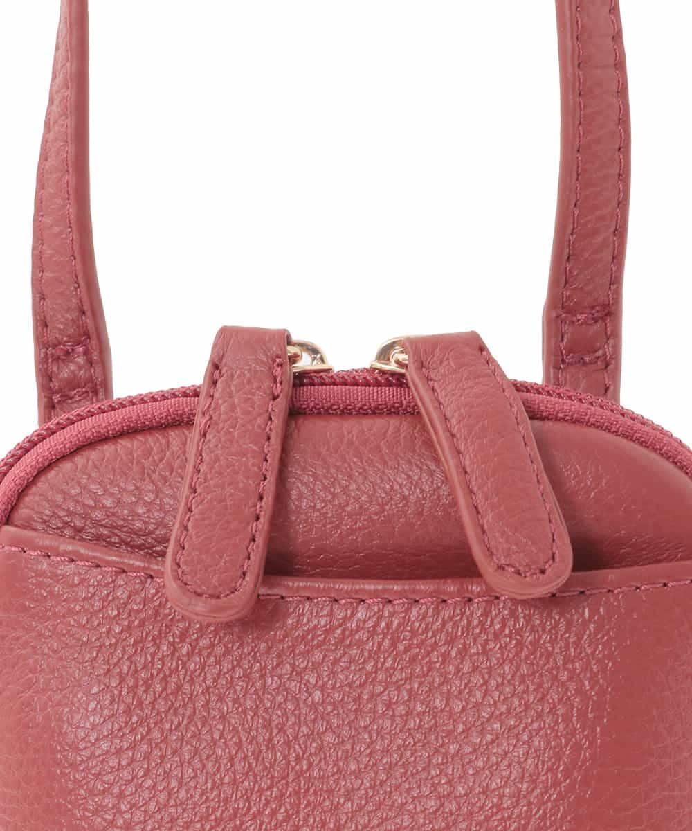 BPKAD30165 MK MICHEL KLEIN BAG(MK ミッシェルクラン バッグ) [軽量]牛革ショルダーウォレットバッグ グリーン