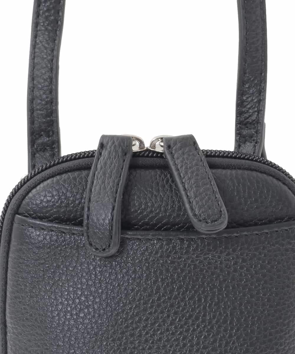 BPKAD30165 MK MICHEL KLEIN BAG(MK ミッシェルクラン バッグ) [軽量]牛革ショルダーウォレットバッグ グリーン