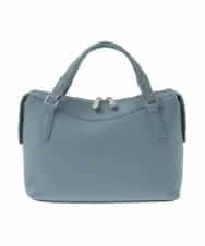 BPKAD31260 MK MICHEL KLEIN BAG(MK ミッシェルクラン バッグ) [2WAY]カウレザーコンパクトトートバッグ ライトブルー