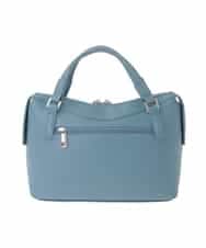 BPKAD31260 MK MICHEL KLEIN BAG(MK ミッシェルクラン バッグ) [2WAY]カウレザーコンパクトトートバッグ ライトブルー