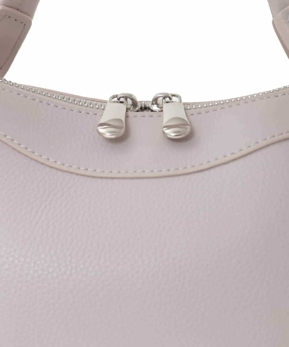 BPKAD31260 MK MICHEL KLEIN BAG(MK ミッシェルクラン バッグ) [2WAY]カウレザーコンパクトトートバッグ ライトブルー
