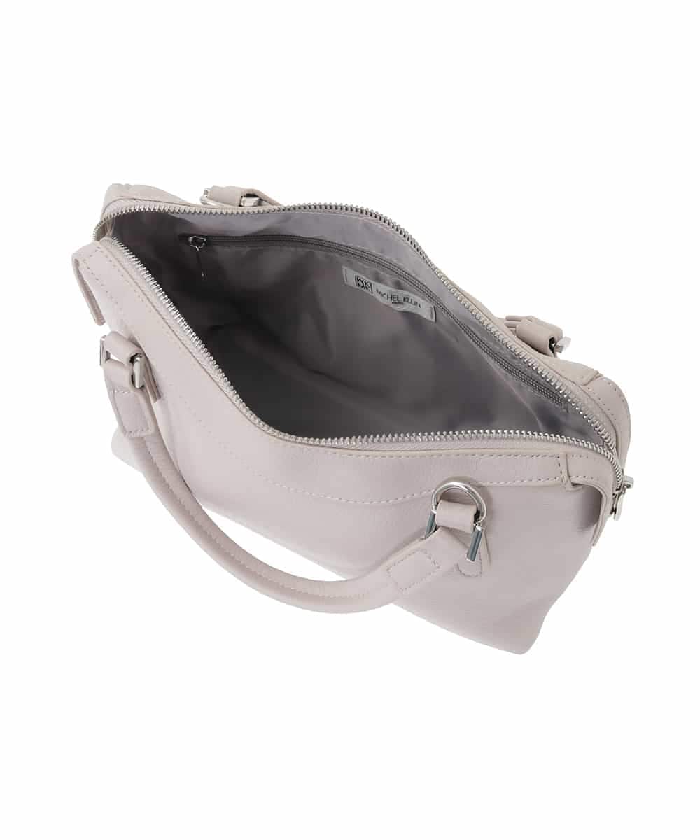 BPKAD31260 MK MICHEL KLEIN BAG(MK ミッシェルクラン バッグ) [2WAY]カウレザーコンパクトトートバッグ ライトブルー