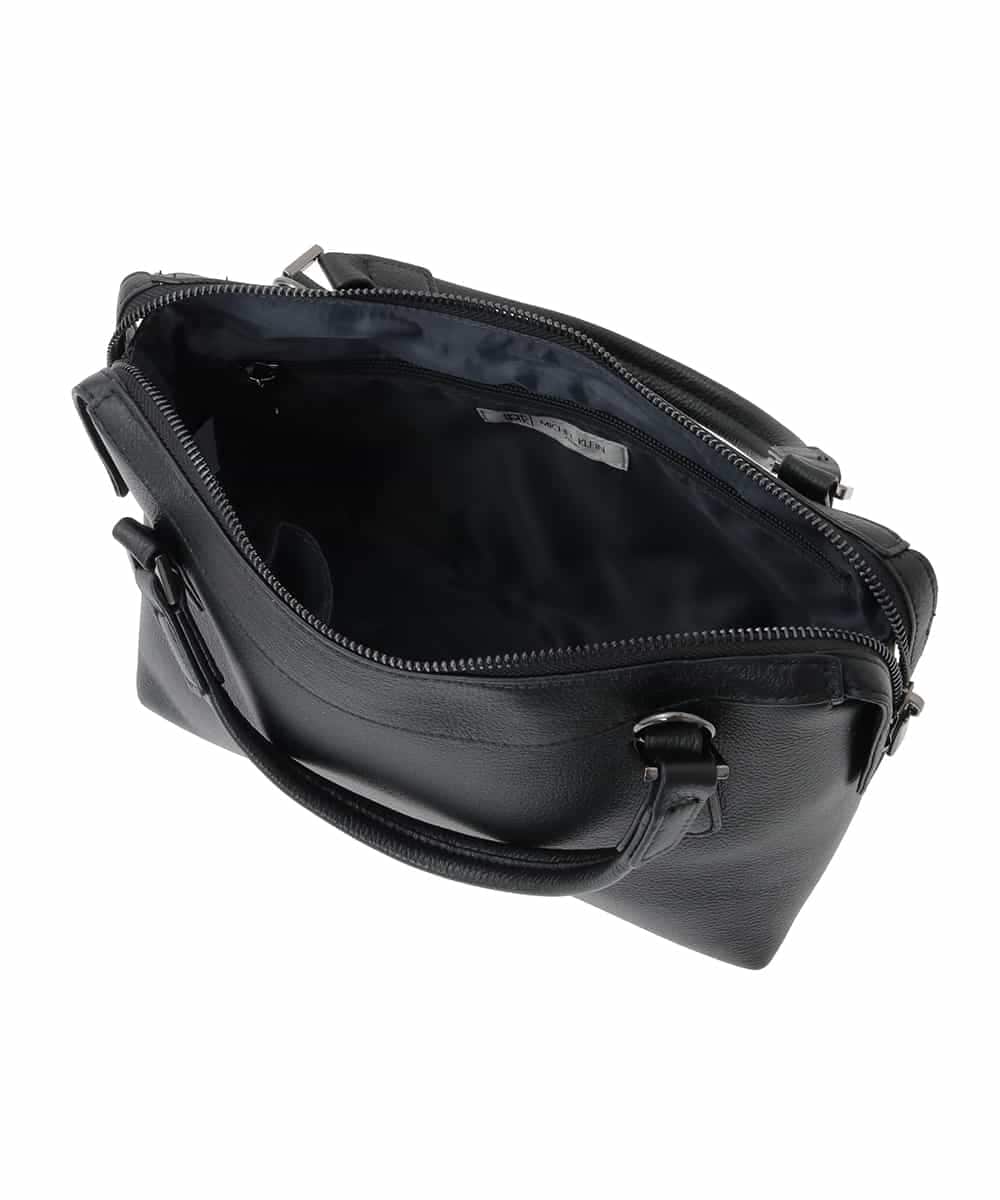 BPKAD31260 MK MICHEL KLEIN BAG(MK ミッシェルクラン バッグ) [2WAY]カウレザーコンパクトトートバッグ ライトブルー