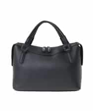 BPKAD31260 MK MICHEL KLEIN BAG(MK ミッシェルクラン バッグ) [2WAY]カウレザーコンパクトトートバッグ ブラック